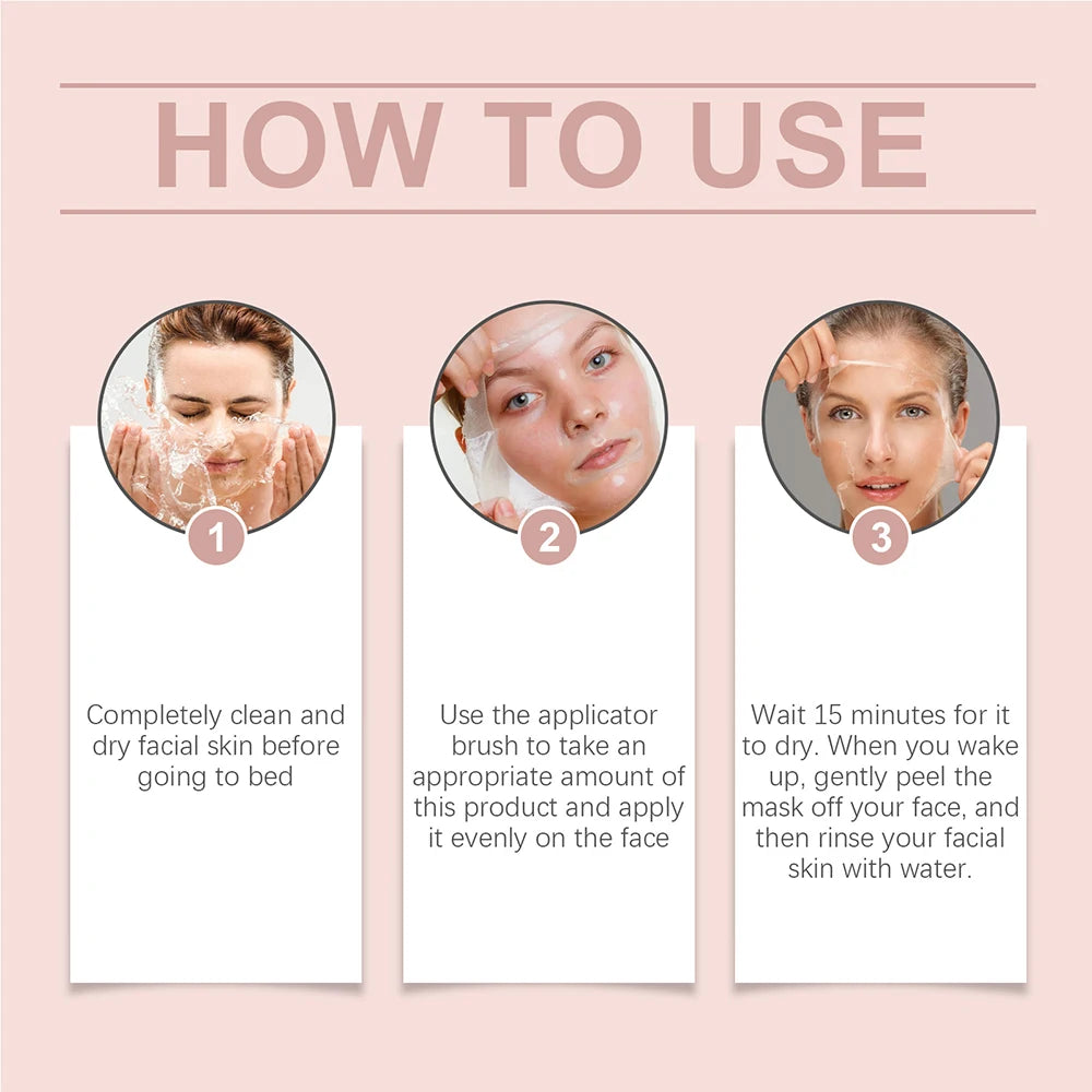 Ms.Dear Collagen Overnight Wrapping Peel Off Facial Mask