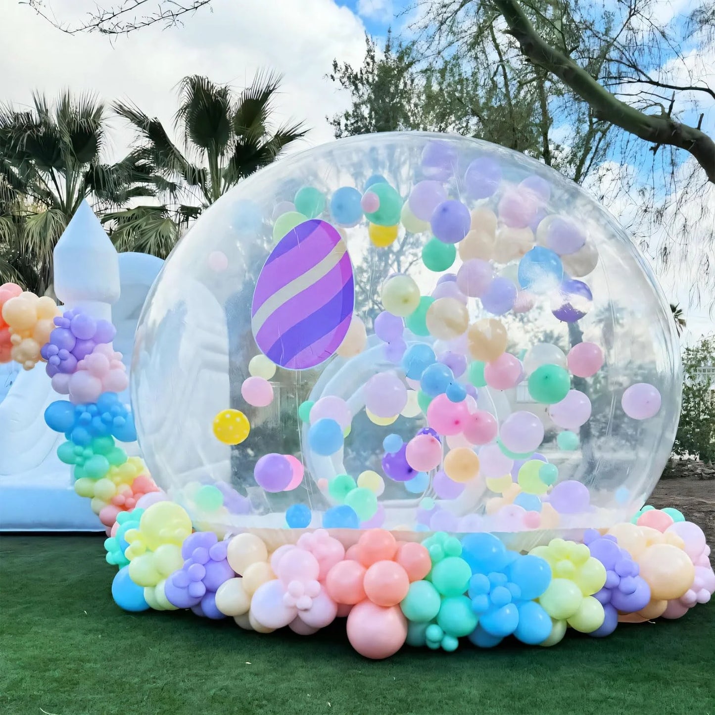 Ejia Inflatable Bubble House Tent for Children's Parties