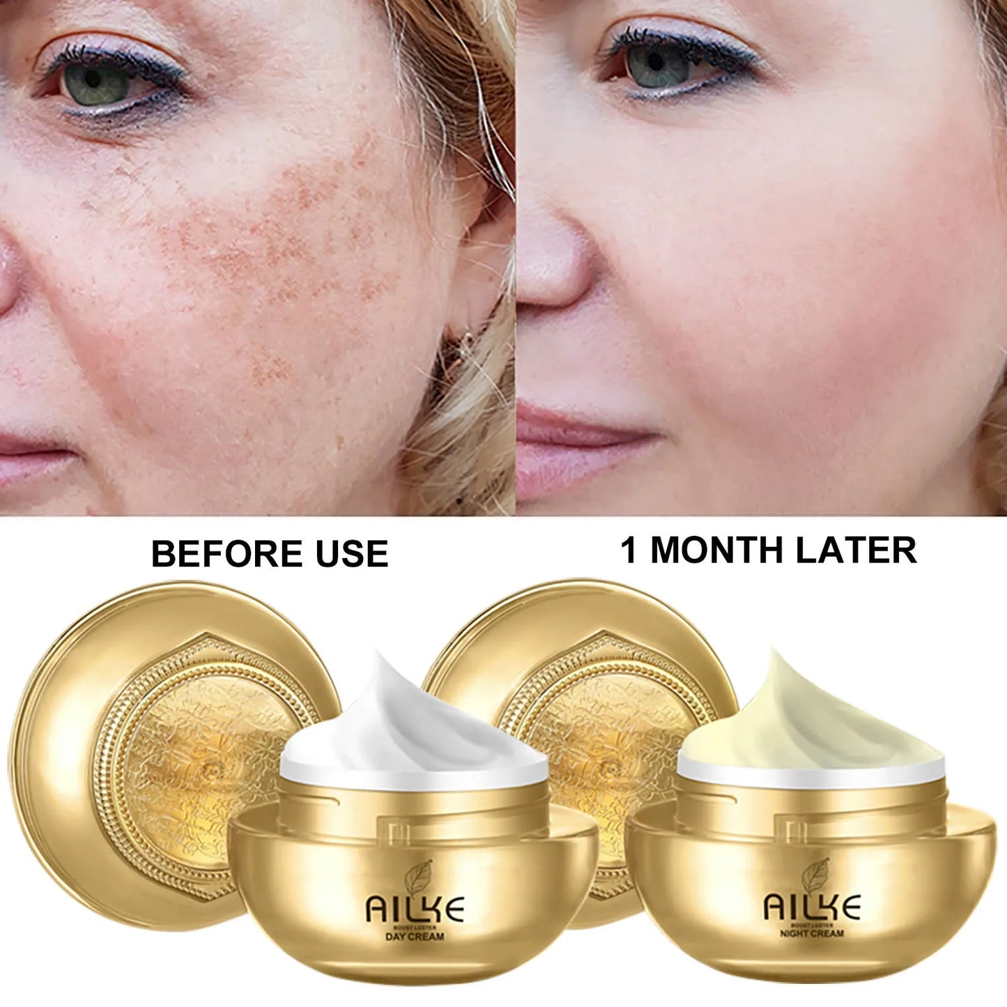AILKE Whitening Moisturizing Facial Skin Care Set For Women