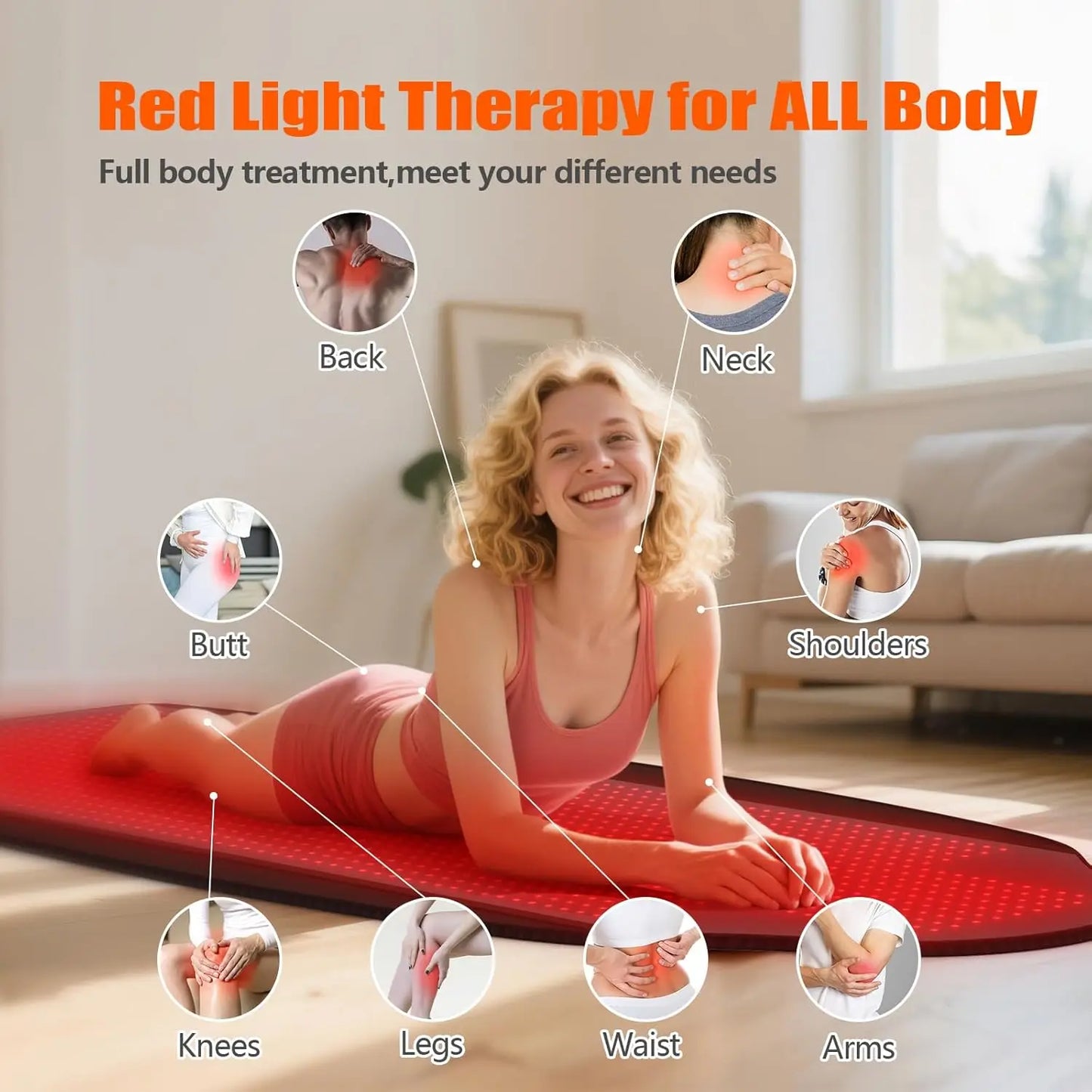 KTS Red Light Therapy Belt for Body Anti Aging Effect