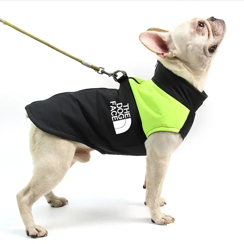 YUNFAN Waterproof Warm Dog Coat Winter Vest Padded Zipper Jacket