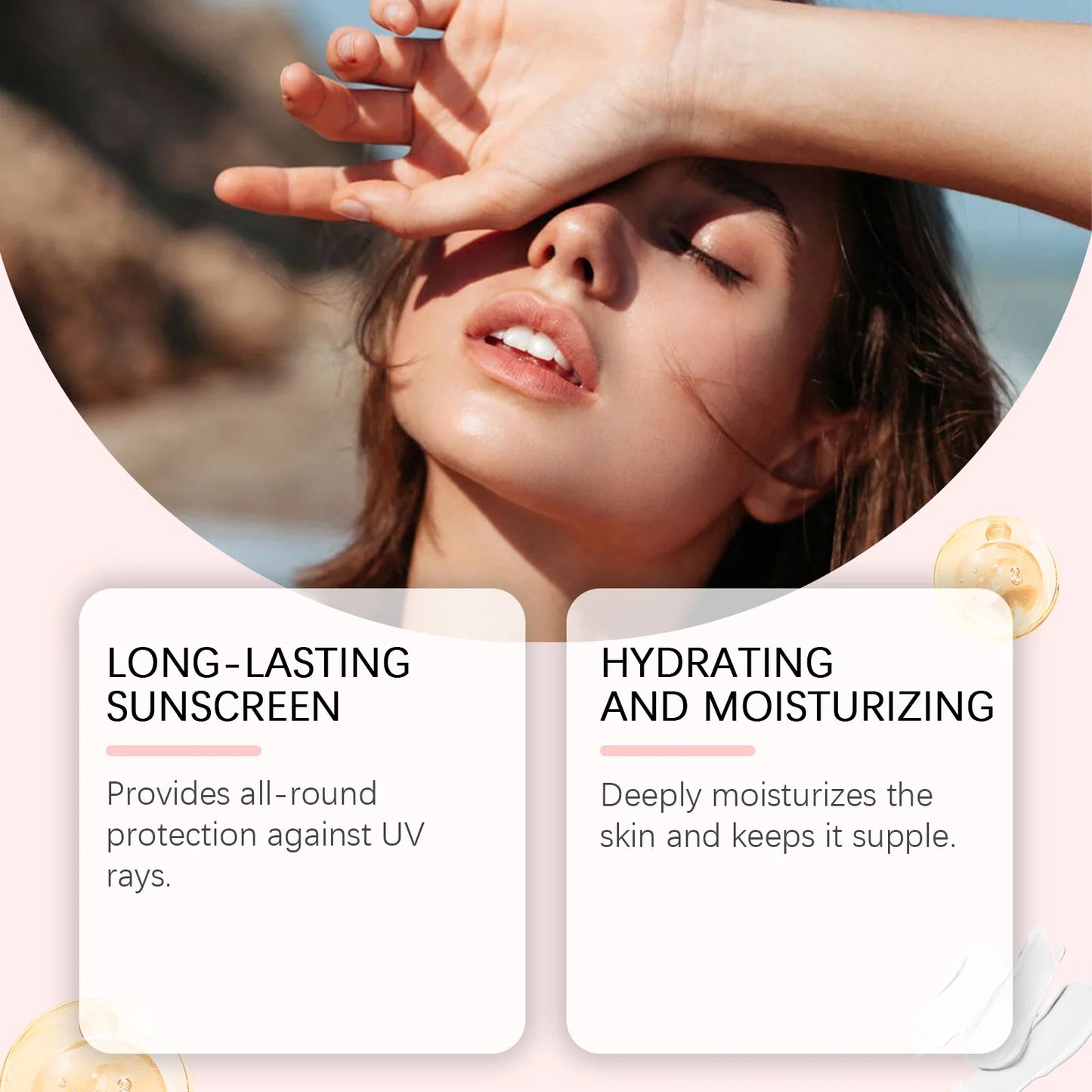 OceAura Hyaluronic Acid Sunscreen Spray SPF 42 UV Protector