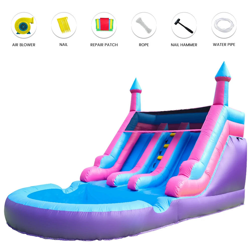 RTS Inflatable Commercial Water Slide for Kids with Blower