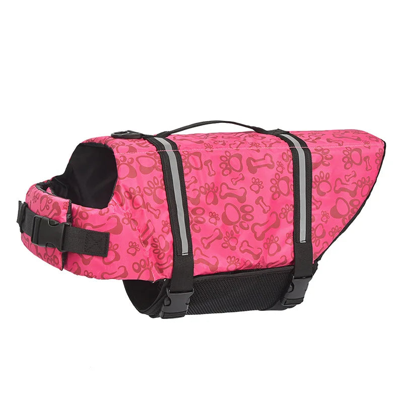 Summer Reflective Dog Life Jacket Adjustable Safety Vest For Dogs