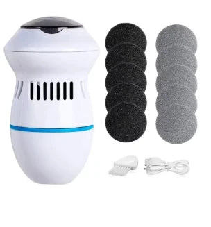 Rechargeable Electric Foot File for Professional Pedicure and Callus Removal