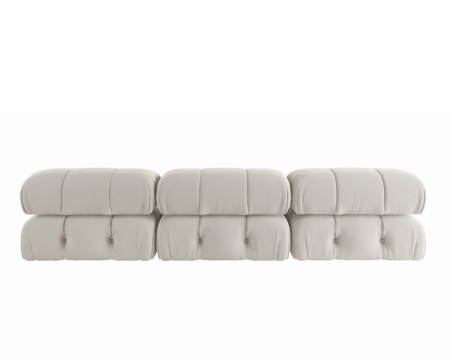 Sdorens Minimalist Velvet Modular Sectional Sofa Convertible