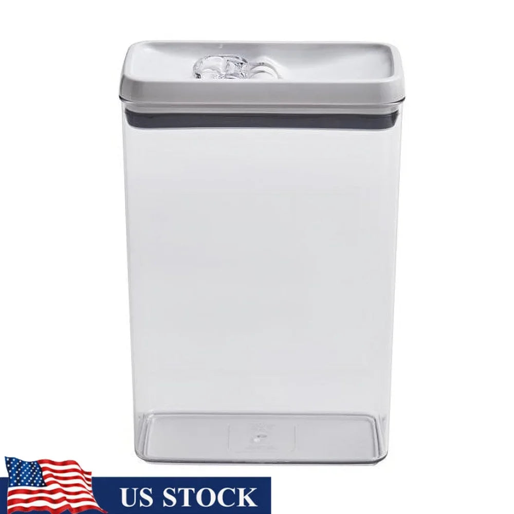 Airtight Clear Food Storage Container Flip Tite Pantry Organizer BPA Free