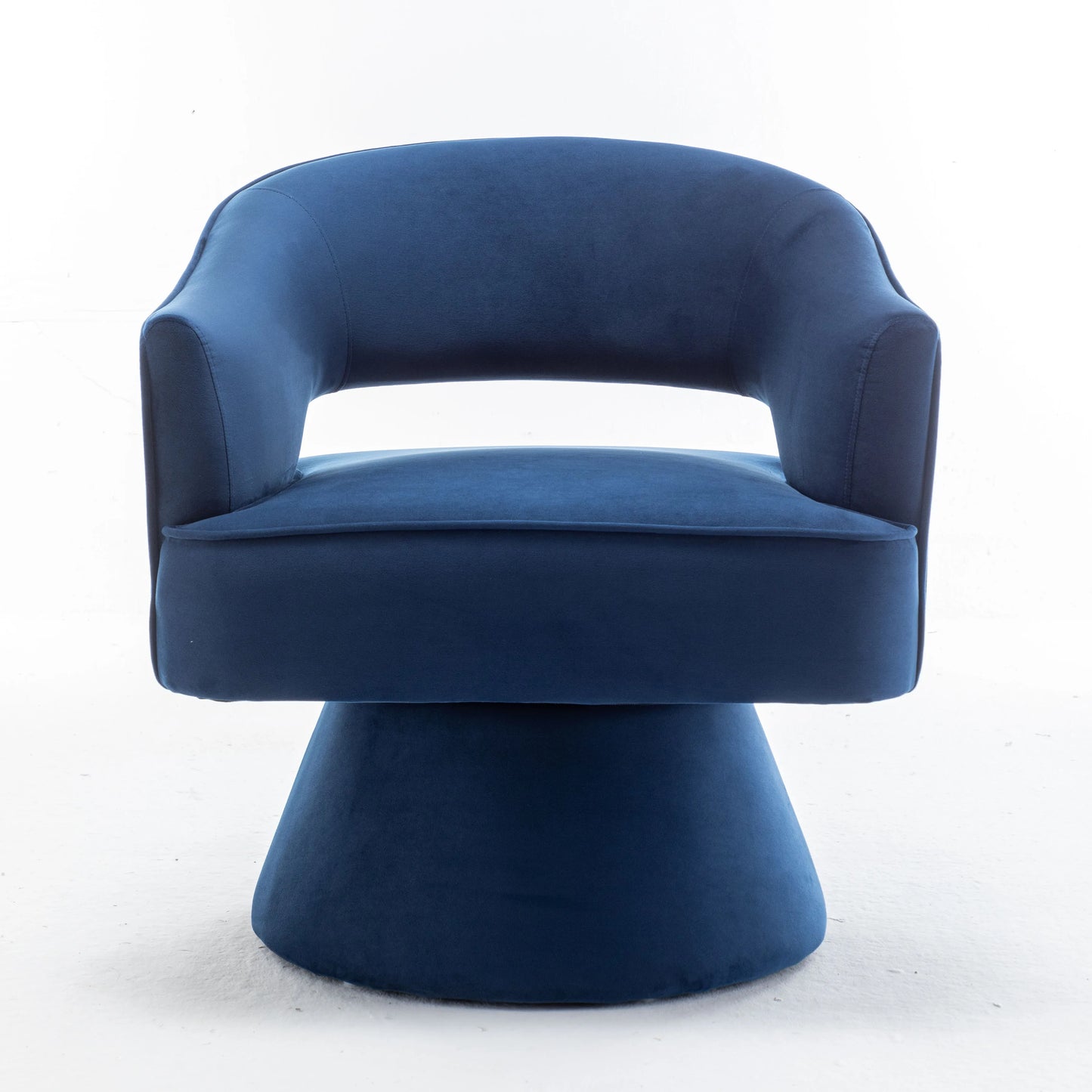 Modern Velvet Swivel Arm Chair For Living Room And Bedroom