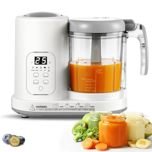 TopStrong 4-In-1 Auto-Clean Baby Food Maker Steamer Blender BPA-Free