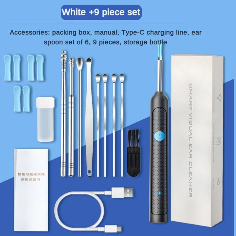 Smart Visual Ear Cleaner Rechargeable Ear Picker Health Care Kit