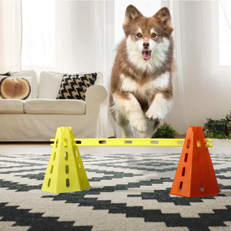 Pet Agility Training Set Jumping Bar Dog Obstacle Training Equipment
