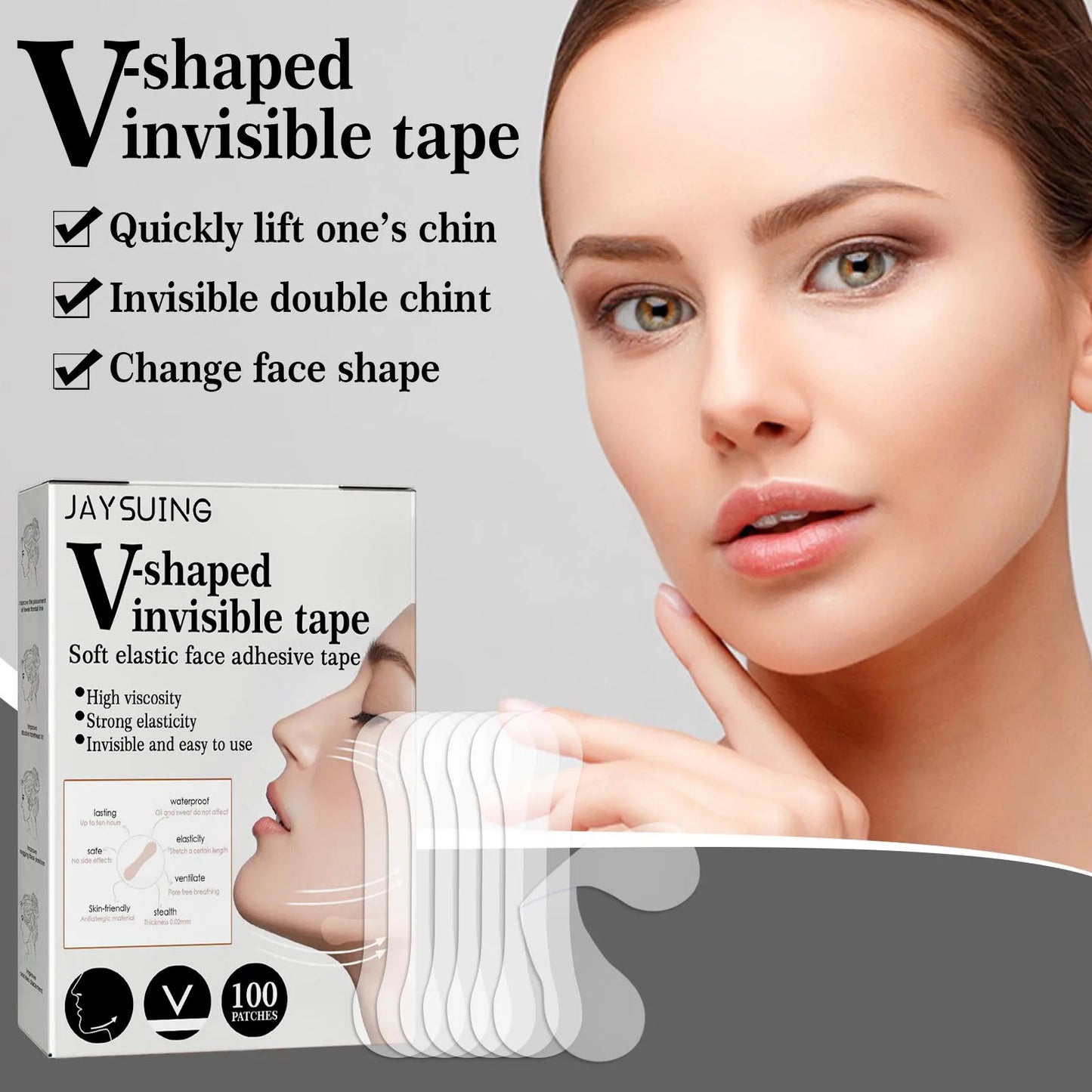 Jaysuing Invisible Face Lifting Patch For Chin Contouring