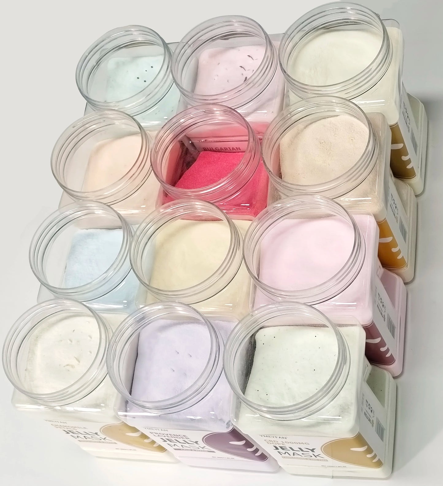 YMEYFAN Hyaluronic Acid Jelly Face Mask for Hydration Whitening