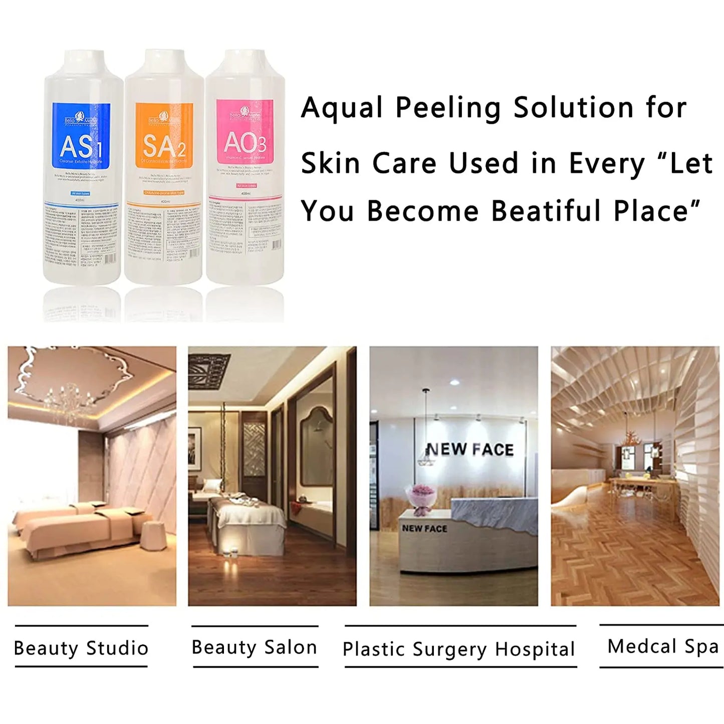 YMEYFAN Hydra Liquid Face Serum for Beauty Machines and Skincare
