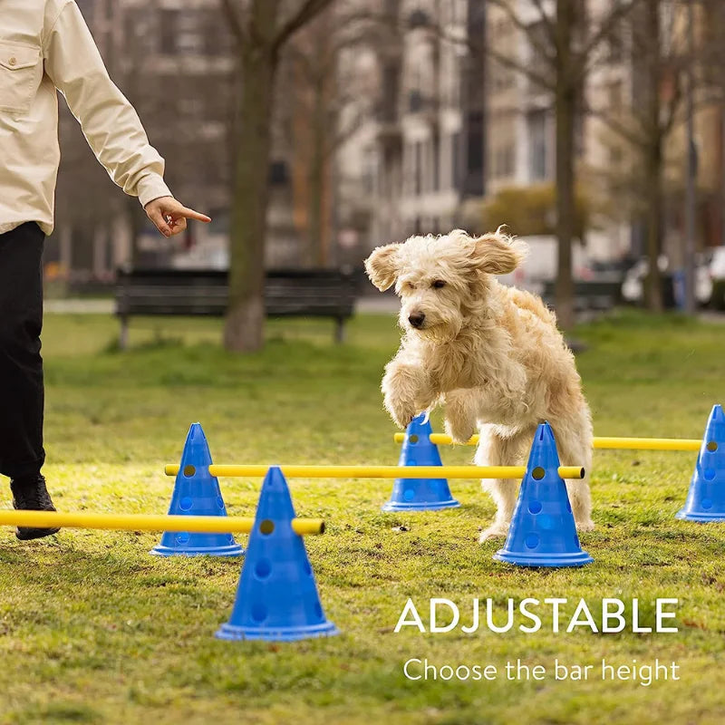 Pet Agility Training Set Jumping Bar Dog Obstacle Training Equipment