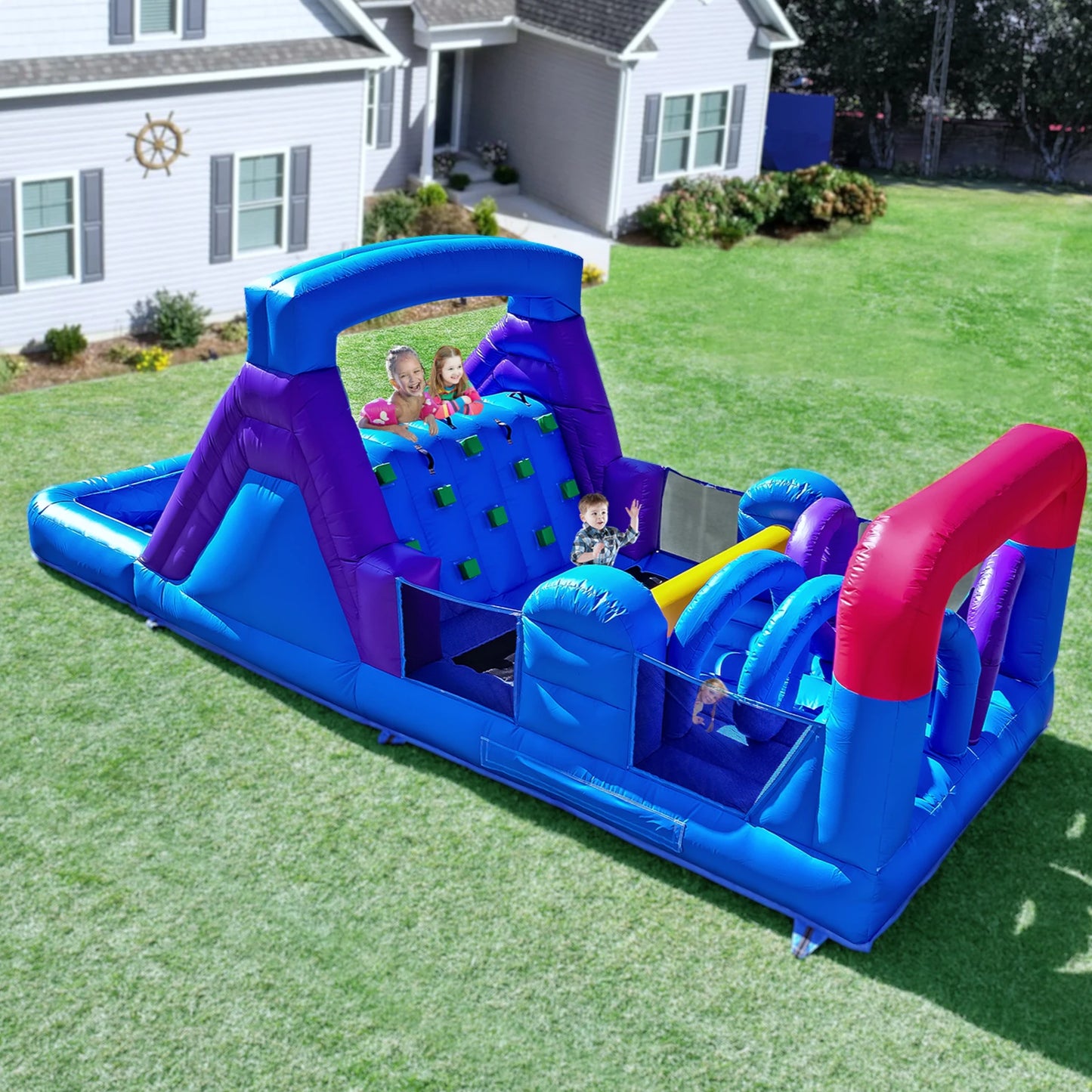 RTS Inflatable Commercial Obstacle Course For Kids