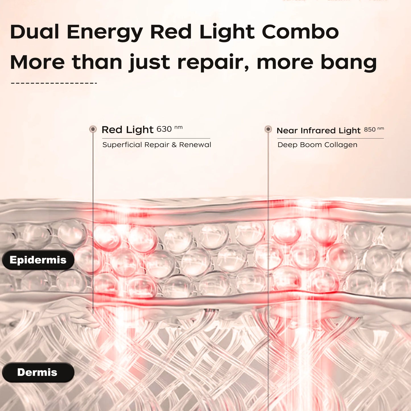 Wireless Red Light Therapy Eye Mask Infrared for Cosmetic Care