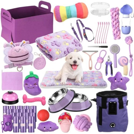 YAO HUI HUANG Puppy Essentials Starter Kit for Small Dogs