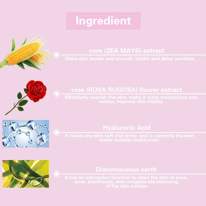 YMEYFAN Hyaluronic Acid Jelly Face Mask for Hydration Whitening