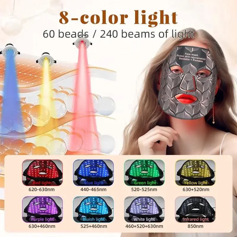 UBilli 850nm Near Infrared LED Face Mask for Skin Rejuvenation