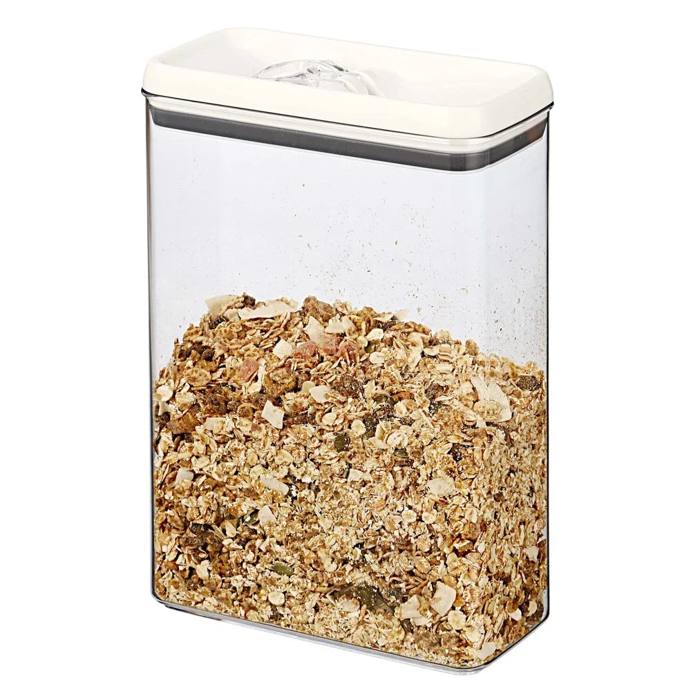 Airtight Clear Food Storage Container Flip Tite Pantry Organizer BPA Free