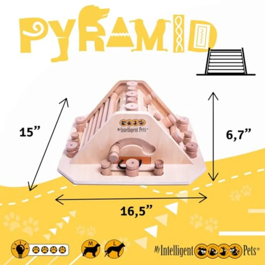Yao Hui Huang Pyramid Brain Puzzle for Dogs