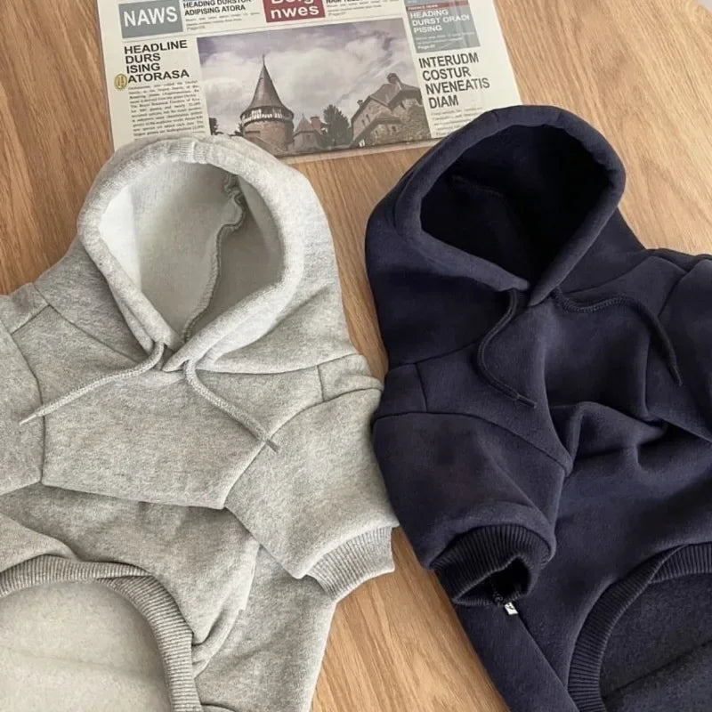 PETFRDGLOBAL Letter Hoodie Dog Clothes Cotton Costume