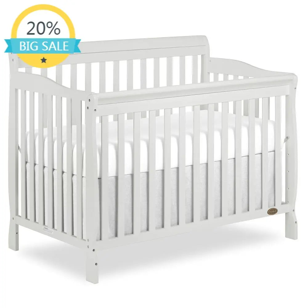 Convertible Crib With Four Mattress Options Greenguard Gold Certified