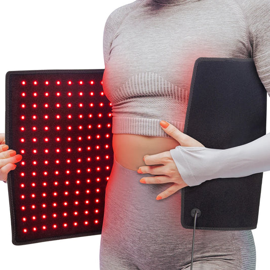 High Intensity LED Light Therapy Heating Pad 660nm 850nm LEDs