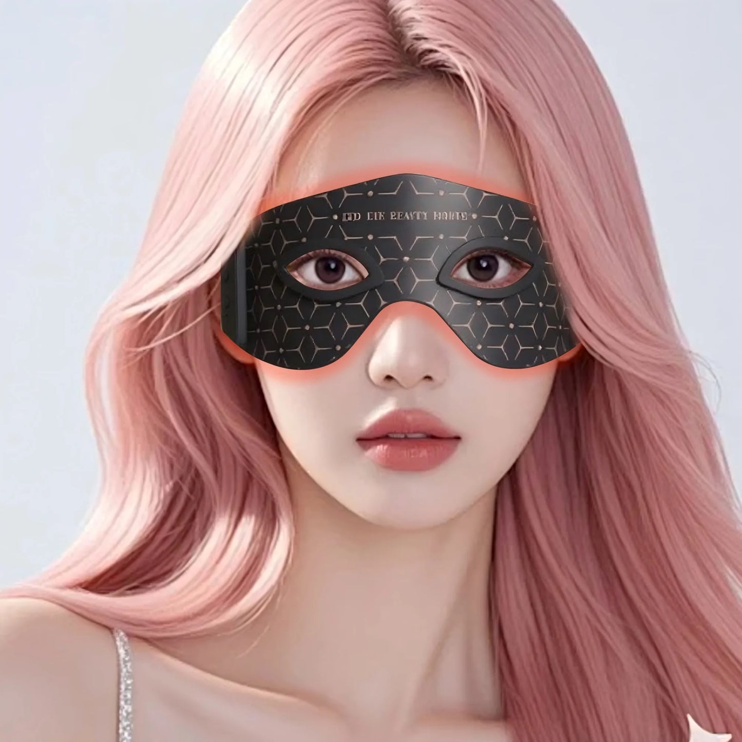 Wireless Red Light Therapy Eye Mask Infrared for Cosmetic Care