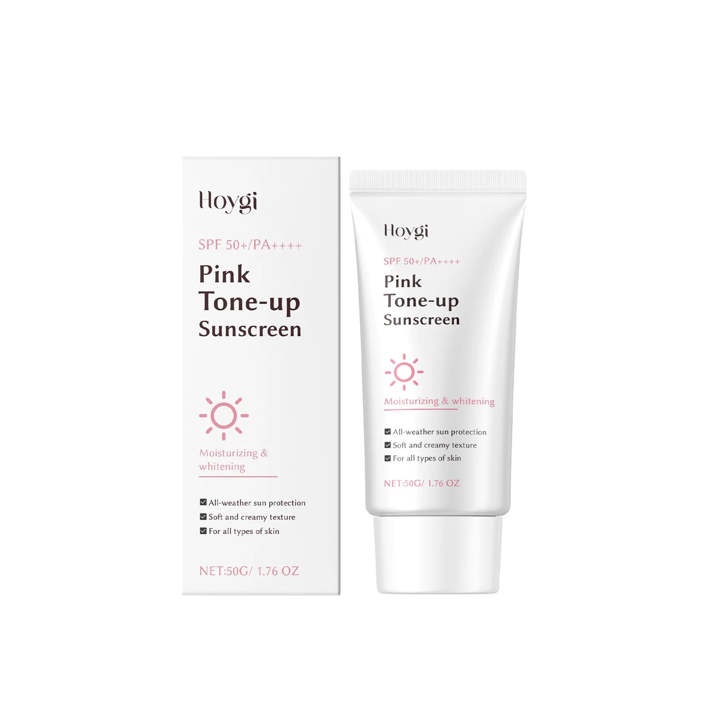 Hoygi SPF50 Sunscreen Facial Body Sun Cream Protective Lotion