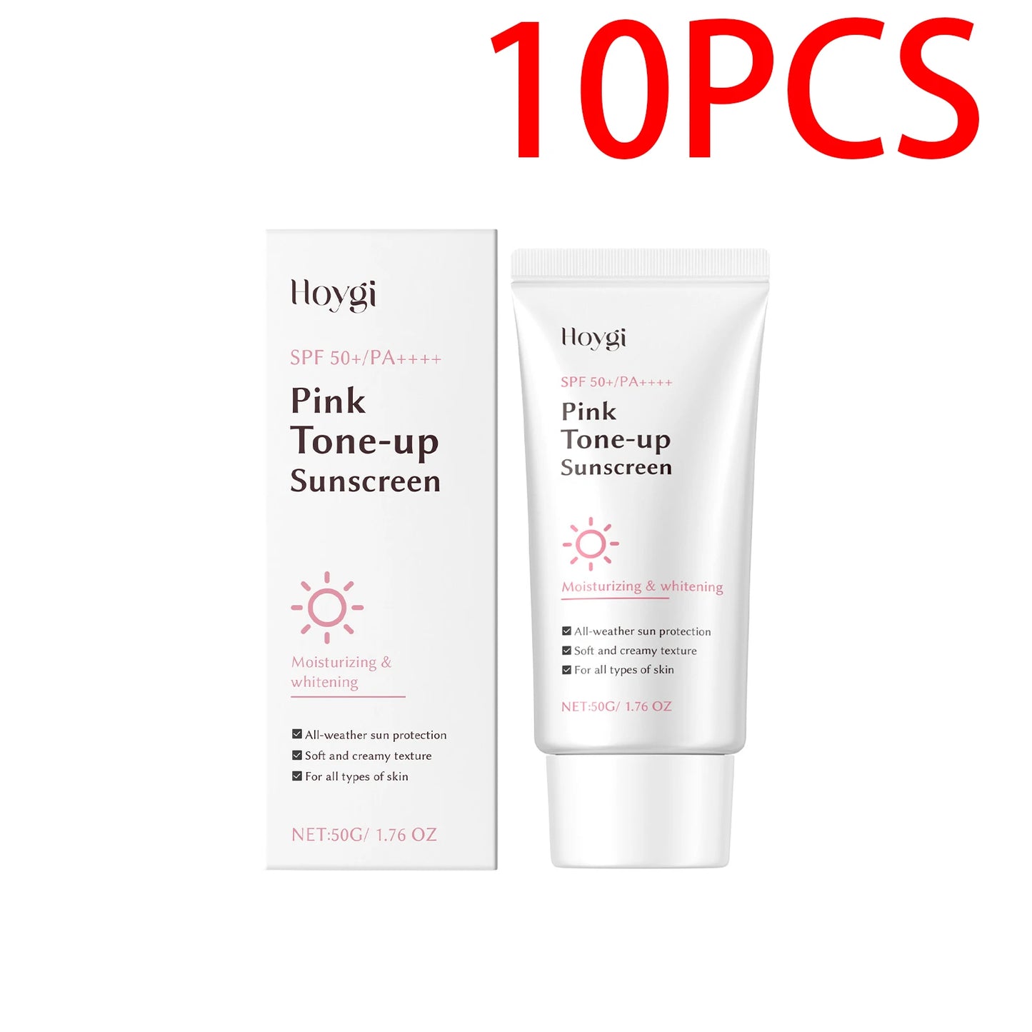 Hoygi SPF50 Sunscreen Facial Body Sun Cream Protective Lotion