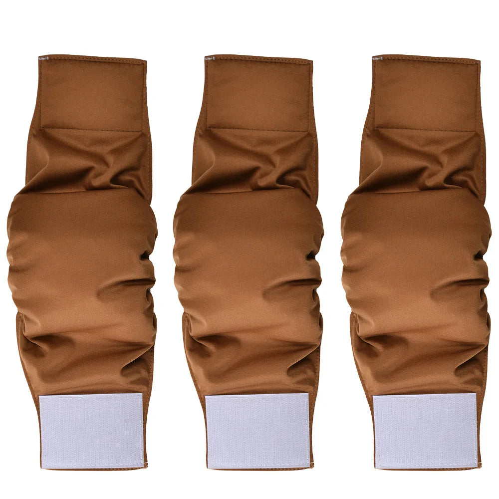 Washable Male Dog Diapers 3 Pack Adjustable Belly Band