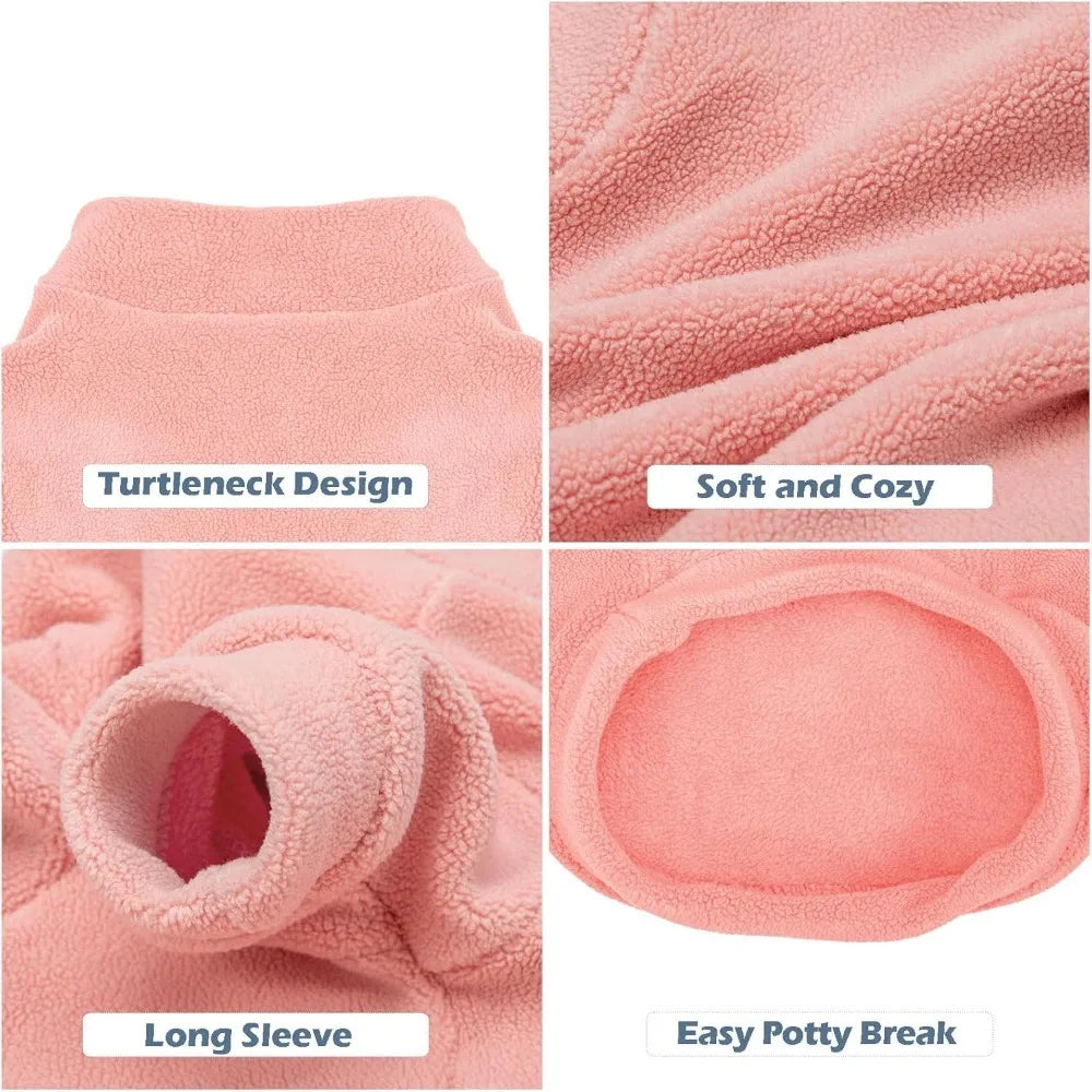 Dog Sweater 3 Pack Ultra Soft Winter Coat For Dogs