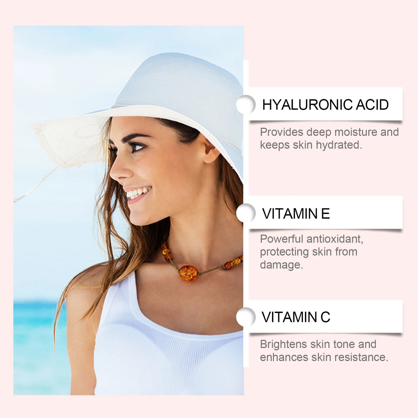 OceAura Hyaluronic Acid Sunscreen Spray SPF 42 UV Protector