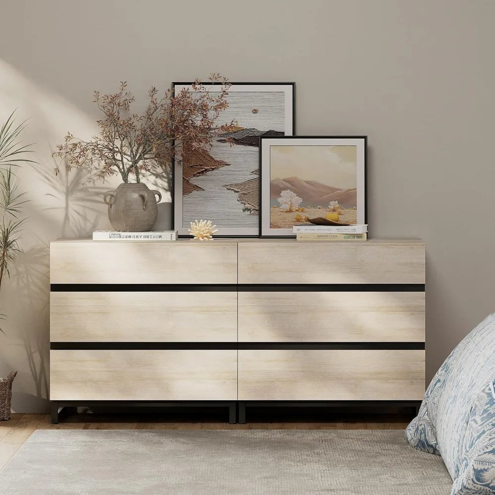 RBXC Dresser And Nightstand Set Modern Bedroom Furniture