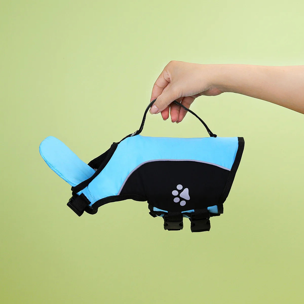Dog Life Vest With Adjustable Buoyant Swimming Jacket