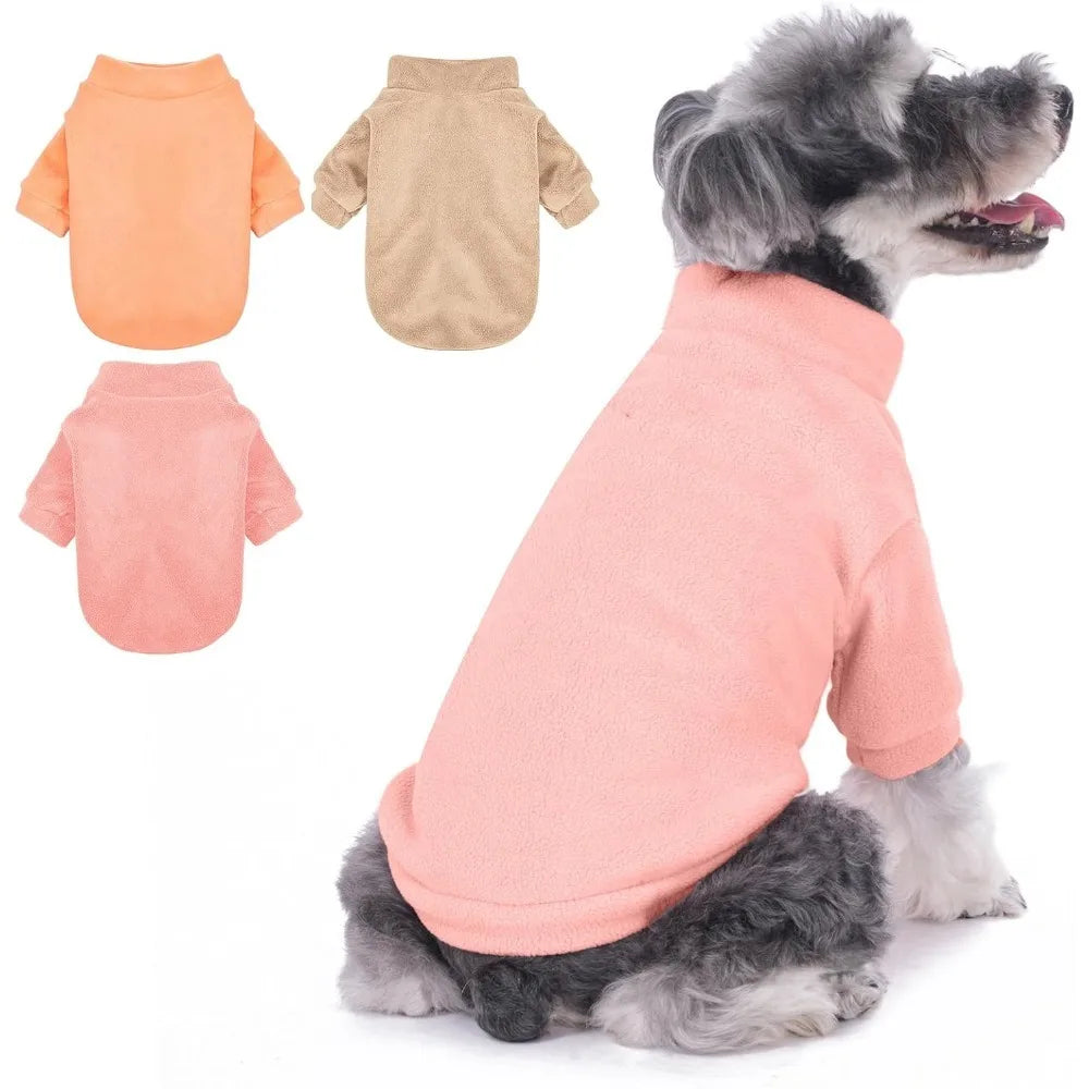Dog Sweater 3 Pack Ultra Soft Winter Coat For Dogs