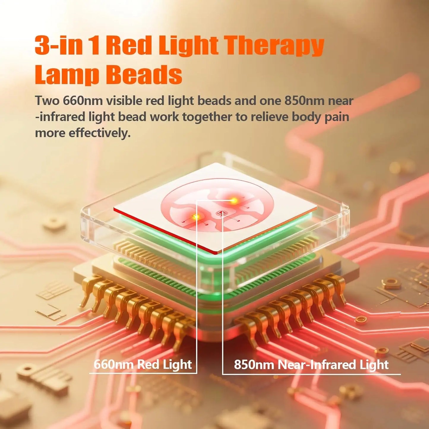 KTS Red Light Therapy Belt for Body Anti Aging Effect