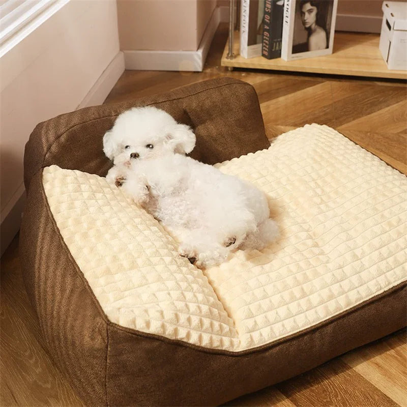 Dog Heating Kennel Bed For Winter Comfort And Sleep