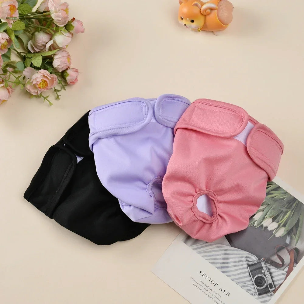 Washable Dog Diapers Breathable Reusable Sanitary Panties For Dogs
