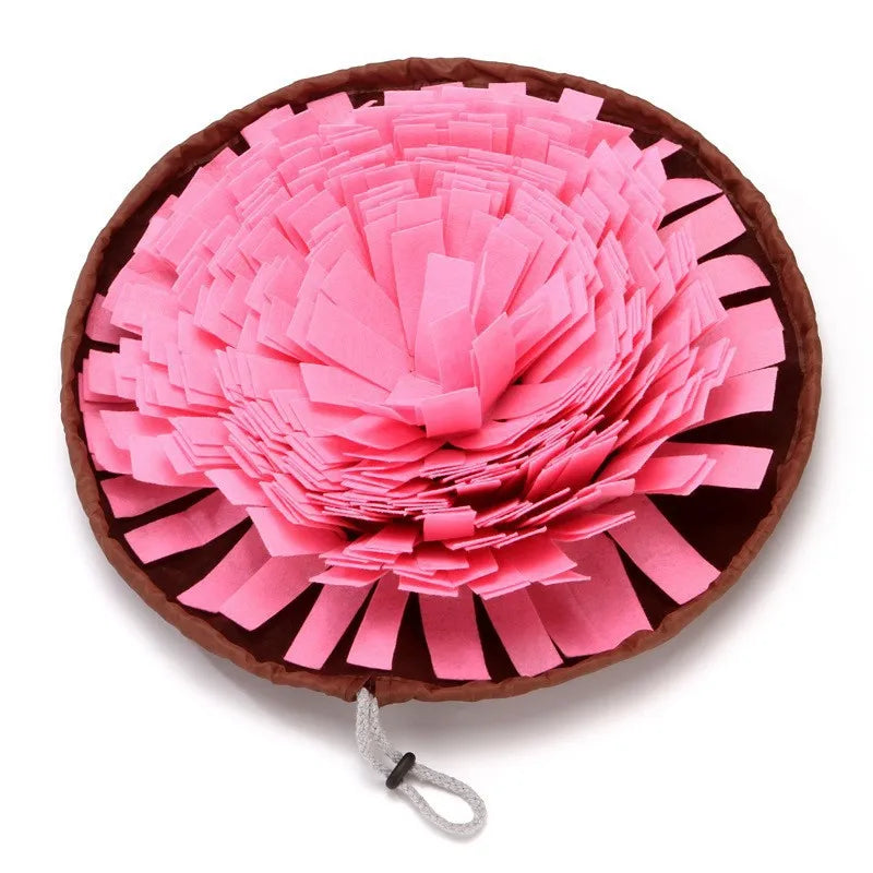 Washable Felt Pet Sniffing Pad Foldable Slow Feeding Mat