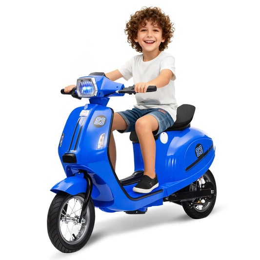 Kids 24V Electric Motorcycle Dual Mode Ride On Toy