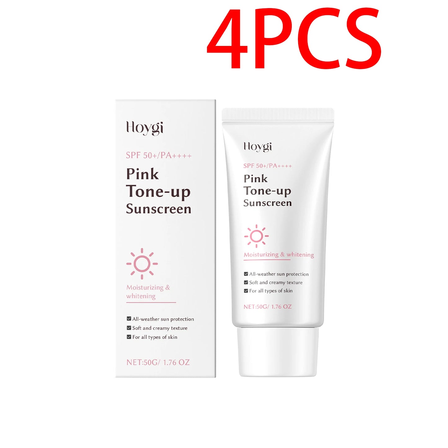 Hoygi SPF50 Sunscreen Facial Body Sun Cream Protective Lotion