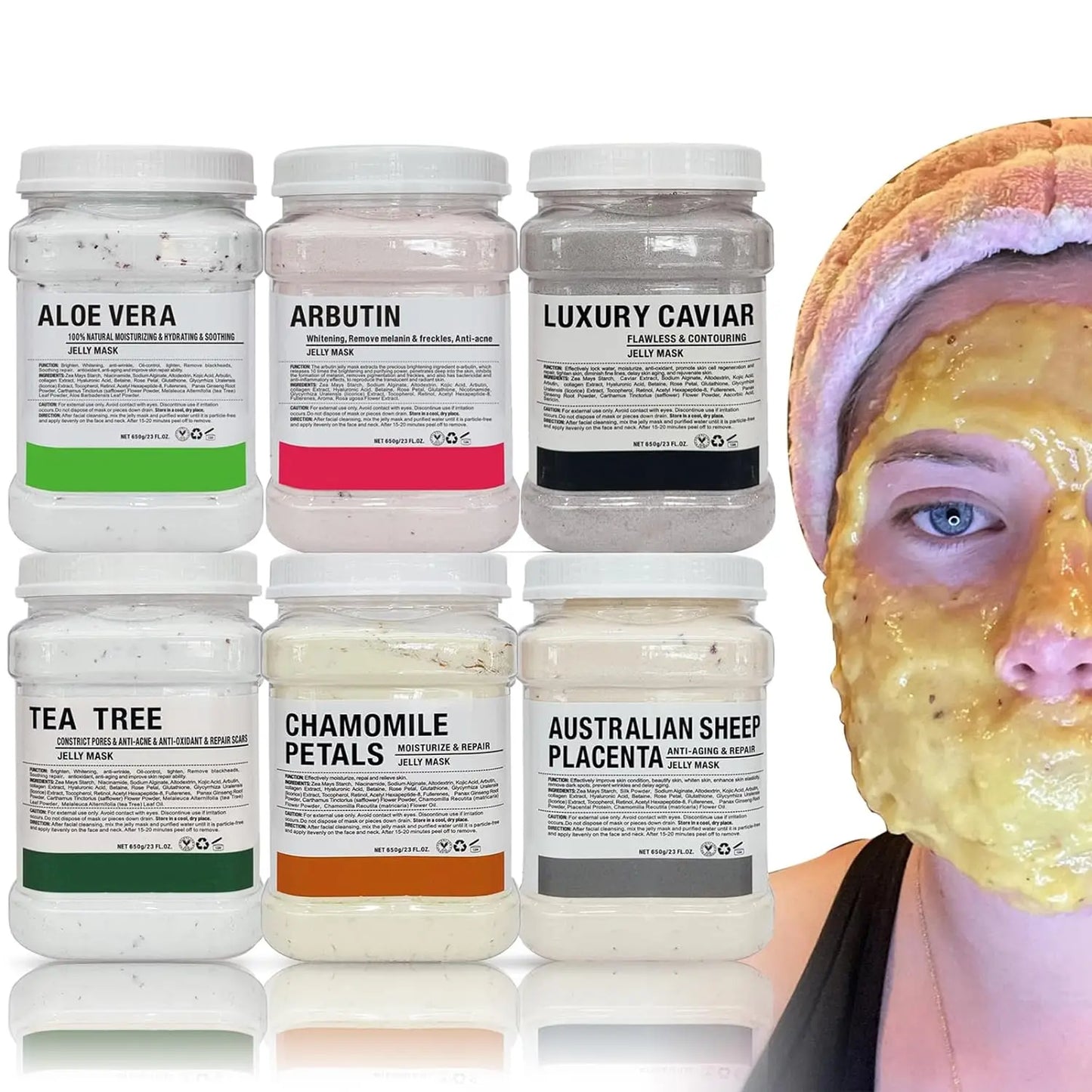 YMEYFAN Jelly Mask Powder Professional Facial Masks