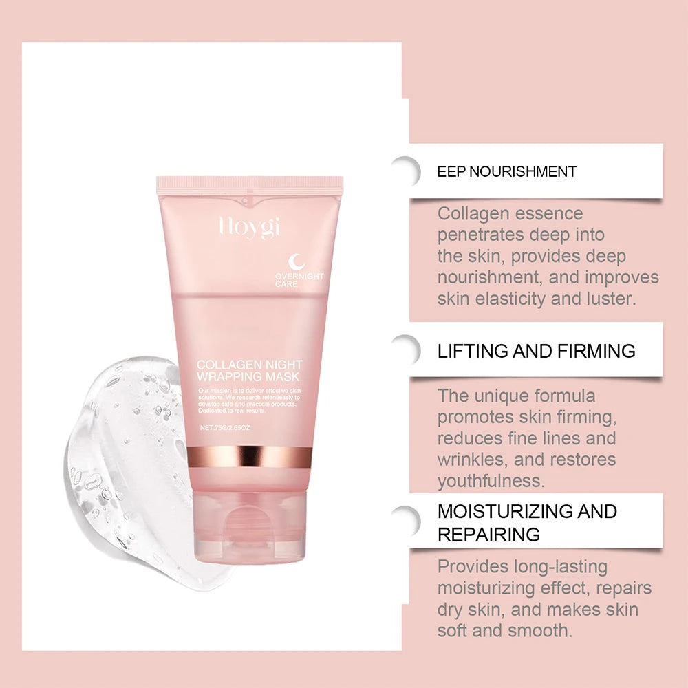 Ms.Dear Collagen Overnight Wrapping Peel Off Facial Mask