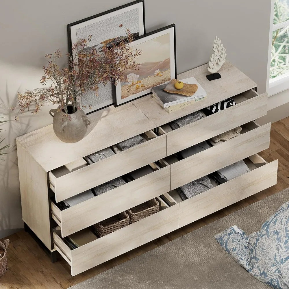 RBXC Dresser And Nightstand Set Modern Bedroom Furniture