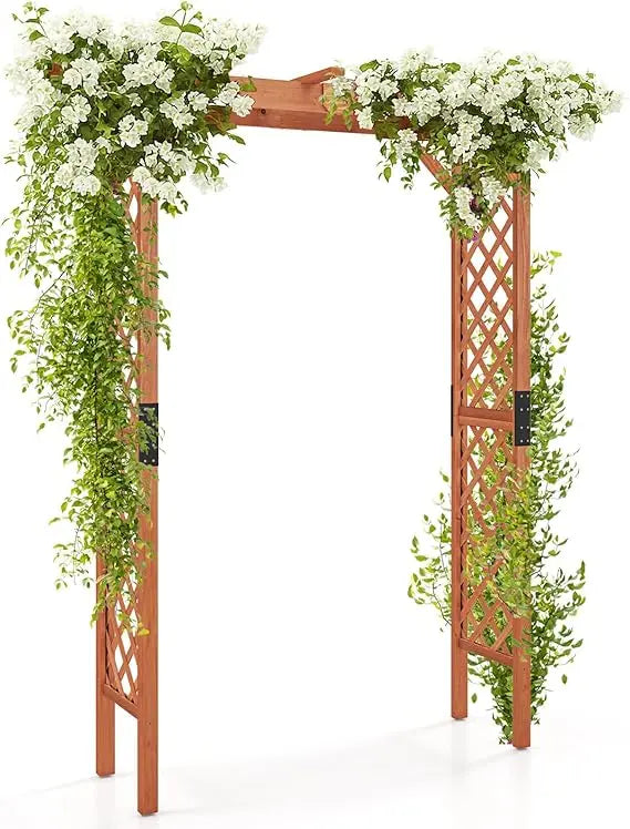 Wooden Garden Arch Wedding Pergola Customizable Design