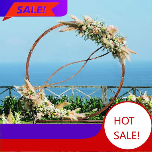 Wooden Arch Stand For Outdoor Weddings Garden Pergola Decor