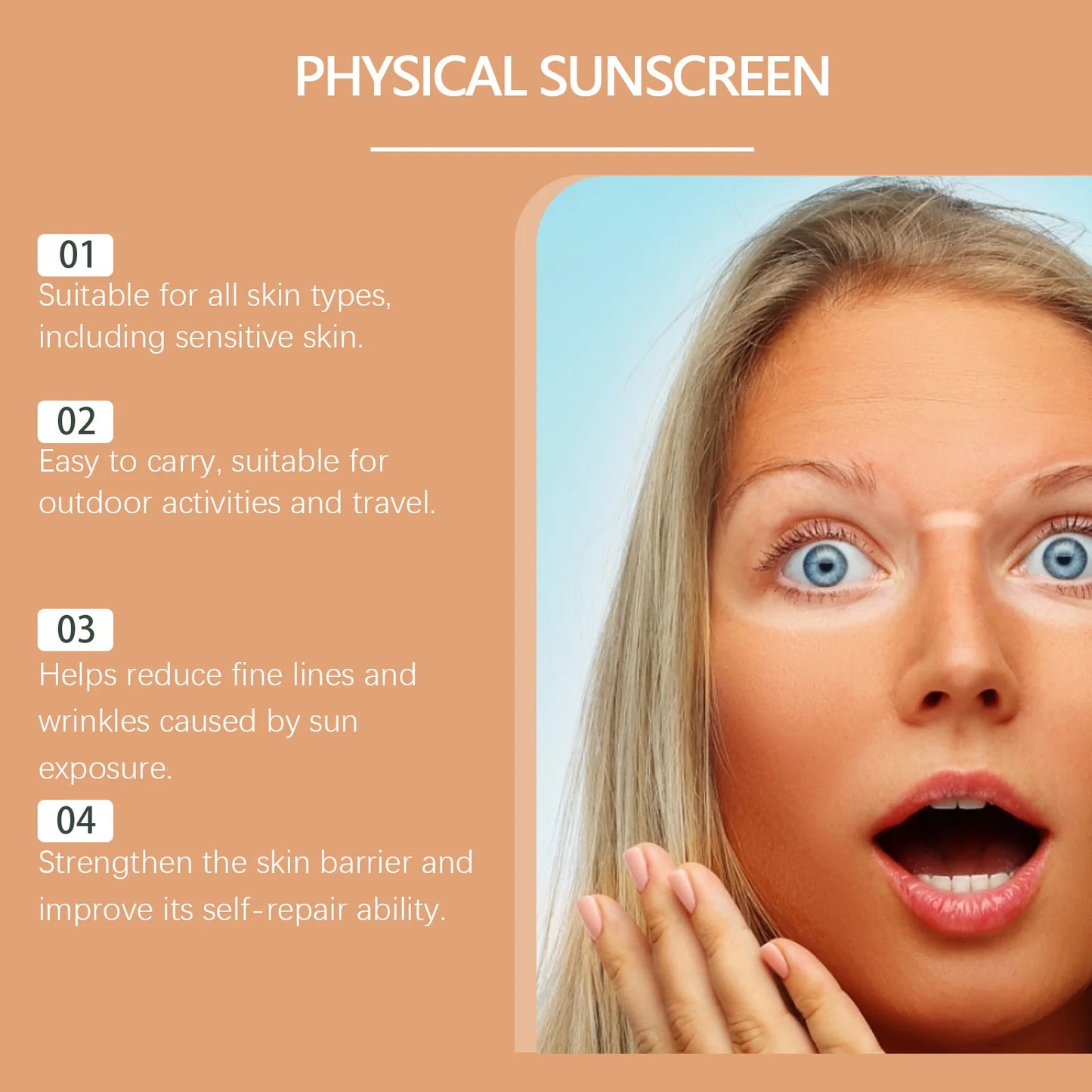 Eelhoe Freshing Facial Sunscreen SPF 50 Hydrating Daily Protection